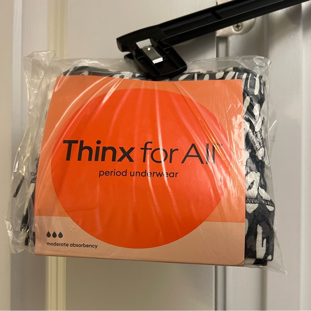 NWT Thinx for All Period Underwear Moderate Brief 1X